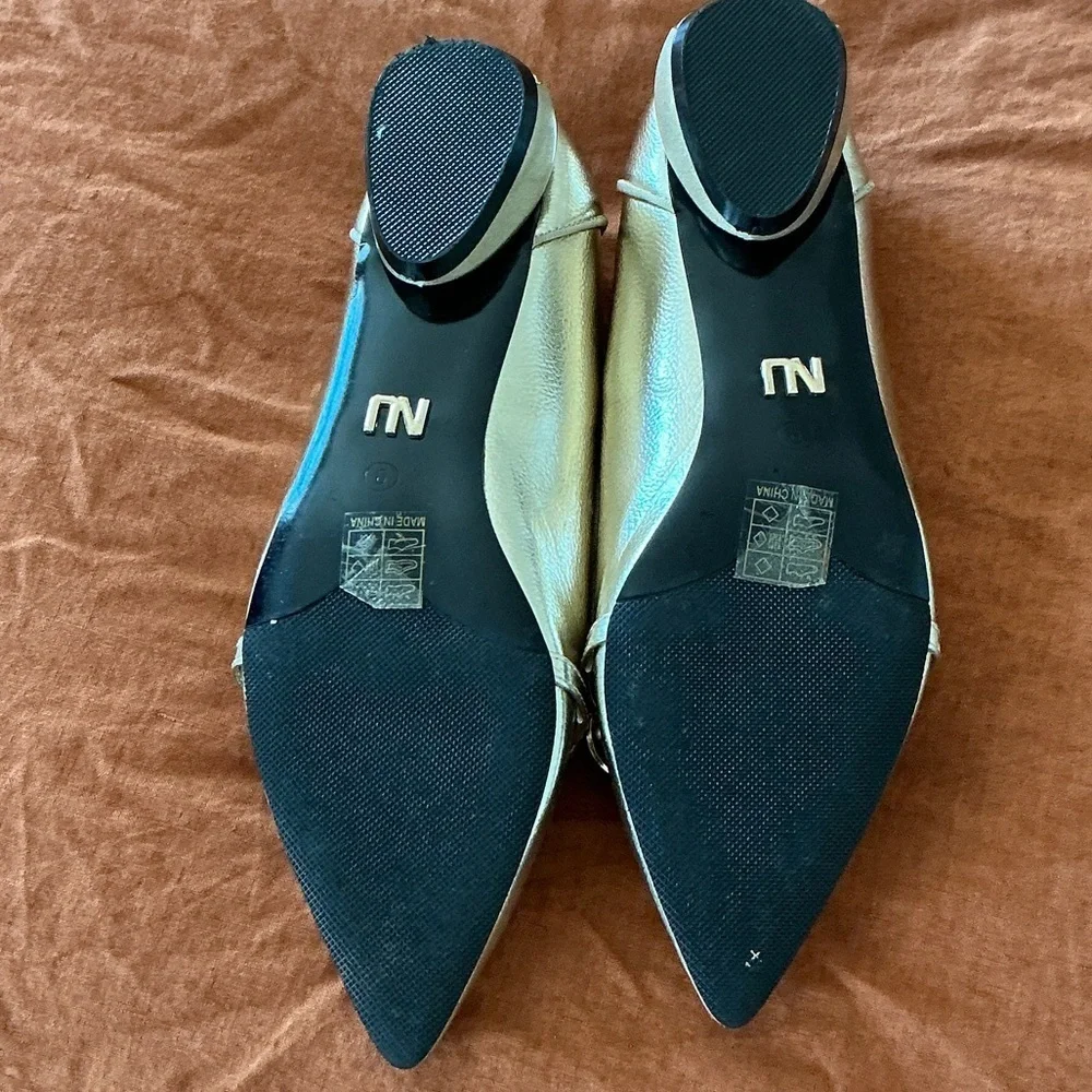 Gold Loafers for Women